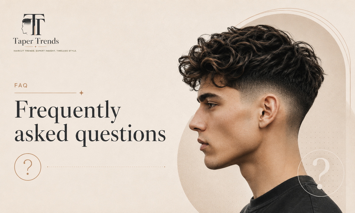 Frequently asked questions about the long hair low taper fade answered.