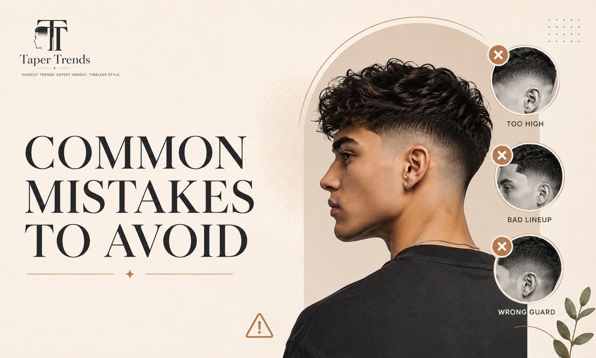 Common mistakes to avoid when choosing between a low taper fade and a mid taper fade.
